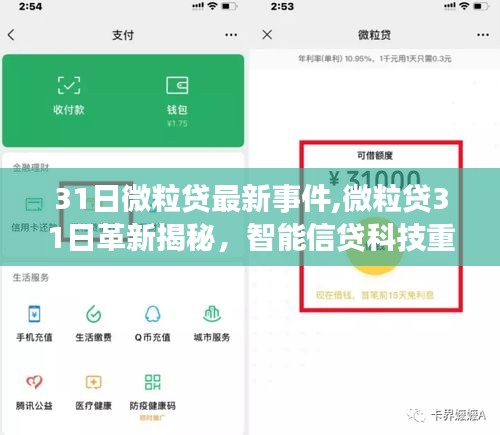 微粒贷革新揭秘，智能信贷重塑生活体验，革新引领便捷智能新时代