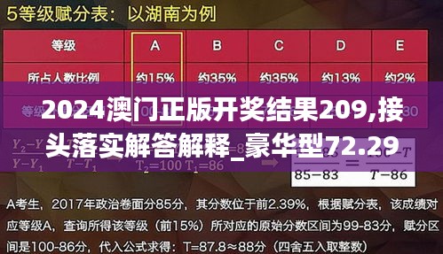 2024澳门正版开奖结果209,接头落实解答解释_豪华型72.298