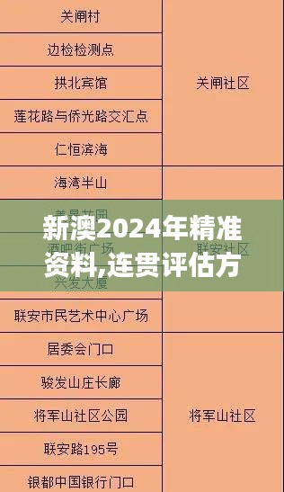 新澳2024年精准资料,连贯评估方法_suite43.576