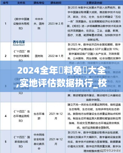 2024全年資料免費大全,实地评估数据执行_校园款47.497