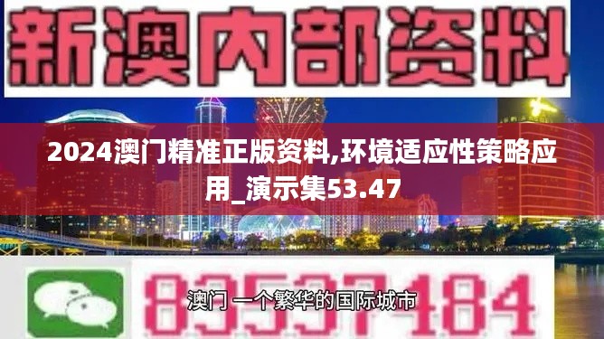 2024澳门精准正版资料,环境适应性策略应用_演示集53.47