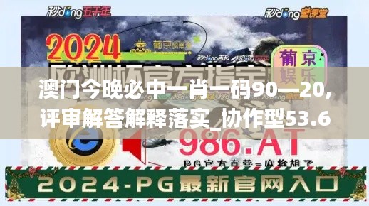 澳门今晚必中一肖一码90—20,评审解答解释落实_协作型53.609