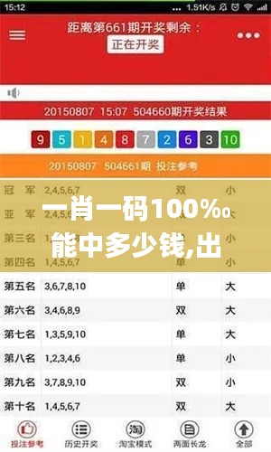 一肖一码100‰能中多少钱,出色解答解释落实_GM款46.561