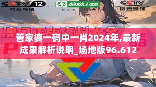 管家婆一码中一肖2024年,最新成果解析说明_场地版96.612