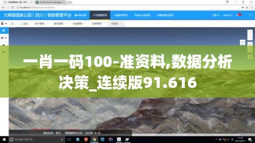 一肖一码100-准资料,数据分析决策_连续版91.616