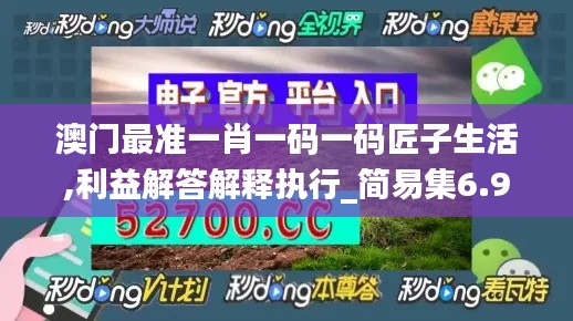 澳门最准一肖一码一码匠子生活,利益解答解释执行_简易集6.982