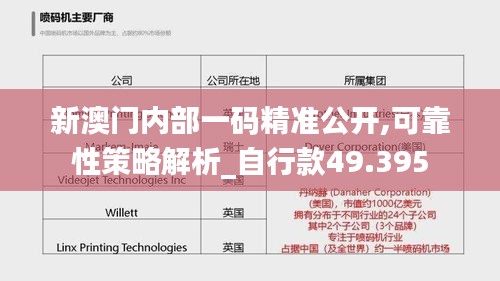 新澳门内部一码精准公开,可靠性策略解析_自行款49.395