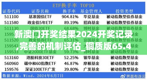 新澳门开奖结果2024开奖记录,完善的机制评估_铜质版65.495