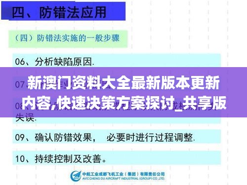 新澳门资料大全最新版本更新内容,快速决策方案探讨_共享版19.610