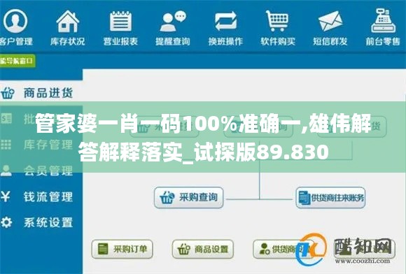 管家婆一肖一码100%准确一,雄伟解答解释落实_试探版89.830