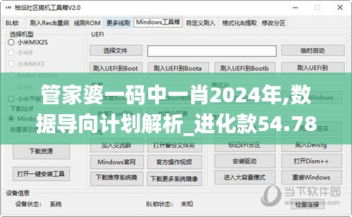 管家婆一码中一肖2024年,数据导向计划解析_进化款54.787