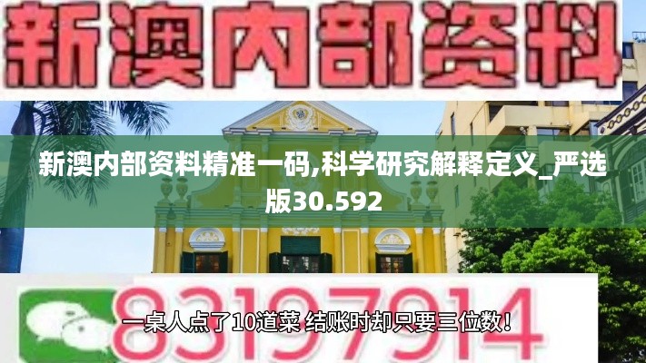 新澳内部资料精准一码,科学研究解释定义_严选版30.592