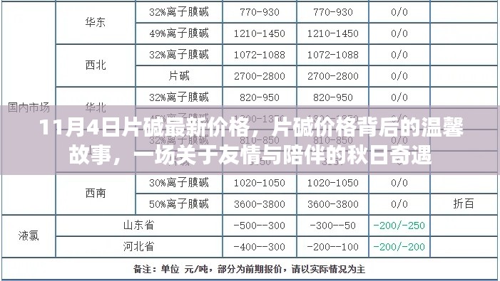 片碱最新价格背后的秋日友情与陪伴故事