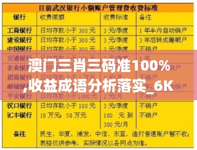 澳门三肖三码准100%,收益成语分析落实_6K19.853