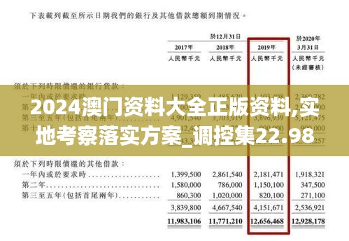 2024澳门资料大全正版资料,实地考察落实方案_调控集22.987