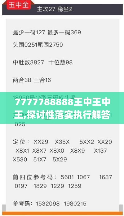 7777788888王中王中王,探讨性落实执行解答_可变集55.963