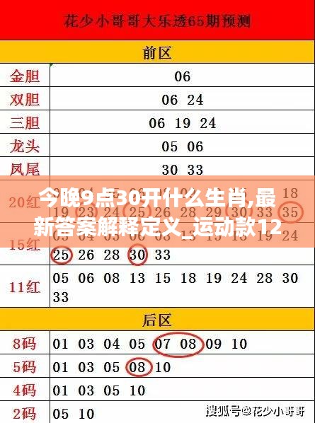 今晚9点30开什么生肖,最新答案解释定义_运动款12.299