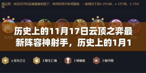 云顶之弈神射手阵容，11月17日与1月17日的强势崛起之路