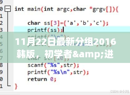 初学者与进阶用户适用的韩版制作指南，最新分组步骤详解（2016年11月版）