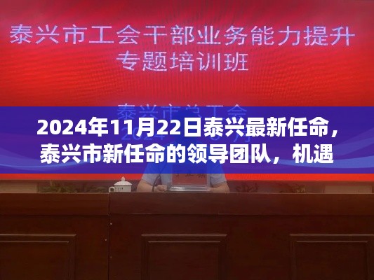 泰兴市新任领导团队亮相，机遇与挑战并存，展望未来发展之路（2024年11月22日最新任命）