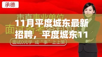 平度城东11月人才招聘盛况解读与深度洞察，最新职位发布与求职指南