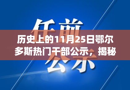 揭秘历史中的鄂尔多斯干部公示日，背后的故事与小巷深处的独特小店