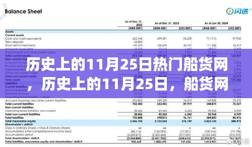 历史上的11月25日，船货网兴衰史与未来展望