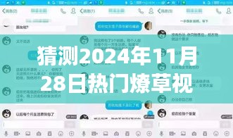 揭秘未来热门燎草视频趋势，预测与创作洞察（针对2024年11月28日）