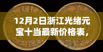 浙江光绪元宝十二月最新价格表，探寻自然秘境的宁静之旅与惊喜价格揭晓